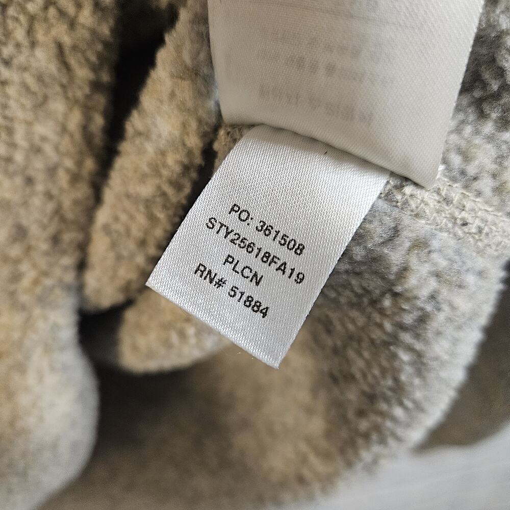 Patagonia Better Sweater 1/4 Zip Fleece Pullover Women's XL Oatmeal Beige Jacket - Picture 7 of 7